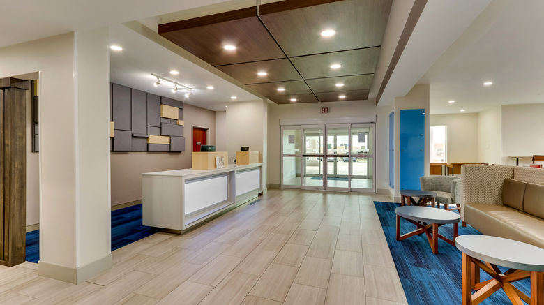 <b>Holiday Inn Express & Suites Waxahachie Lobby</b>. Images powered by <a href="https://www.leonardoworldwide.com/" title="Leonardo Worldwide" target="_blank">Leonardo</a>.