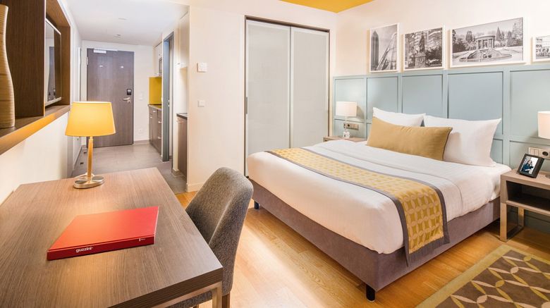 <b>Citadines City Centre Frankfurt Room</b>. Images powered by <a href="https://www.leonardoworldwide.com/" title="Leonardo Worldwide" target="_blank">Leonardo</a>.