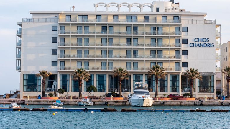 Chios Chandris Hotel Exterior. Images powered by <a href="https://www.leonardoworldwide.com" target="_blank" rel="noopener">Leonardo</a>.