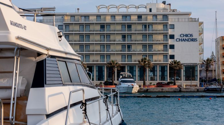 <b>Chios Chandris Hotel Exterior</b>. Images powered by <a href="https://www.leonardoworldwide.com/" title="Leonardo Worldwide" target="_blank">Leonardo</a>.