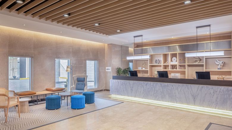 <b>Four Points by Sheraton Jeddah Corniche Lobby</b>. Images powered by <a href="https://www.leonardoworldwide.com/" title="Leonardo Worldwide" target="_blank">Leonardo</a>.