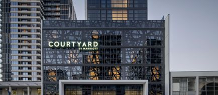 Courtyard Melbourne Flagstaff Gardens Exterior