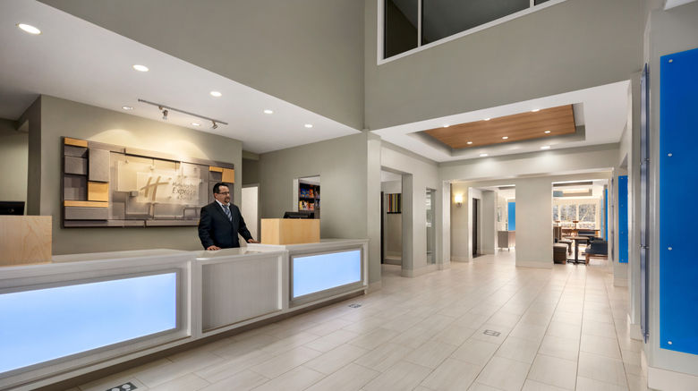 <b>Holiday Inn Express & Suites Mt Laurel Lobby</b>. Images powered by <a href="https://www.leonardoworldwide.com/" title="Leonardo Worldwide" target="_blank">Leonardo</a>.