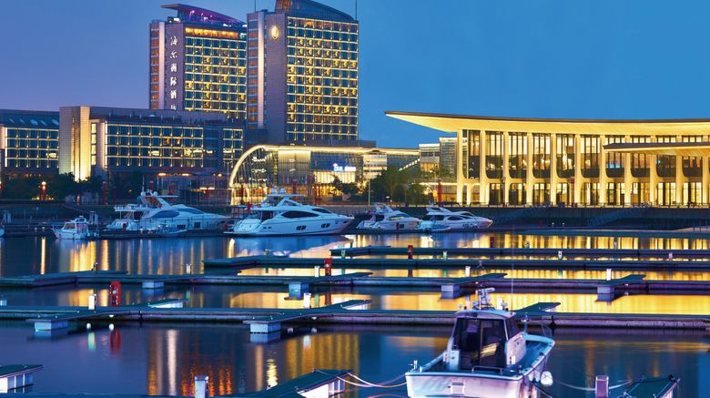 InterContinental Qingdao Exterior. Images powered by <a href="https://www.leonardoworldwide.com" target="_blank" rel="noopener">Leonardo</a>.