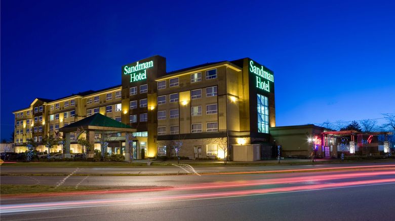 Sandman Hotel Vancouver Airport Exterior. Images powered by <a href="http://www.leonardo.com" target="_blank" rel="noopener">Leonardo</a>.
