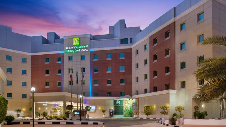 <b>Holiday Inn Express Dubai Internet City Exterior</b>. Images powered by <a href="https://www.leonardoworldwide.com/" title="Leonardo Worldwide" target="_blank">Leonardo</a>.