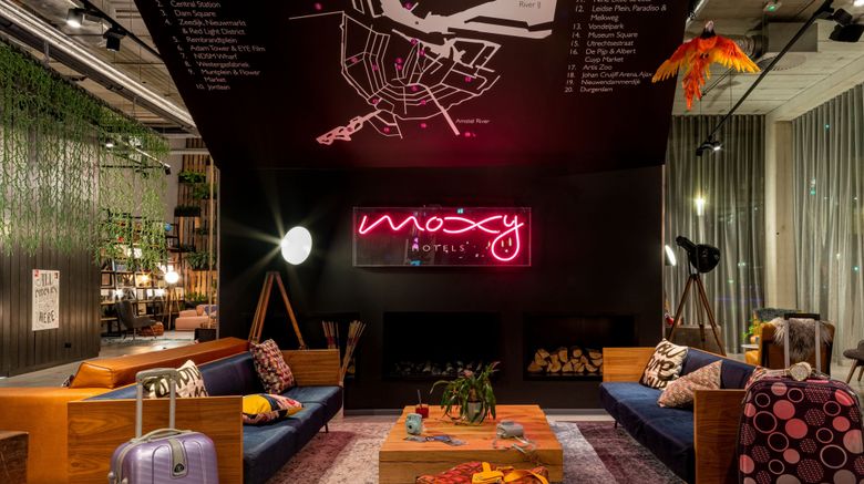 <b>MOXY Amsterdam Houthavens Lobby</b>. Images powered by <a href="https://www.leonardoworldwide.com/" title="Leonardo Worldwide" target="_blank">Leonardo</a>.
