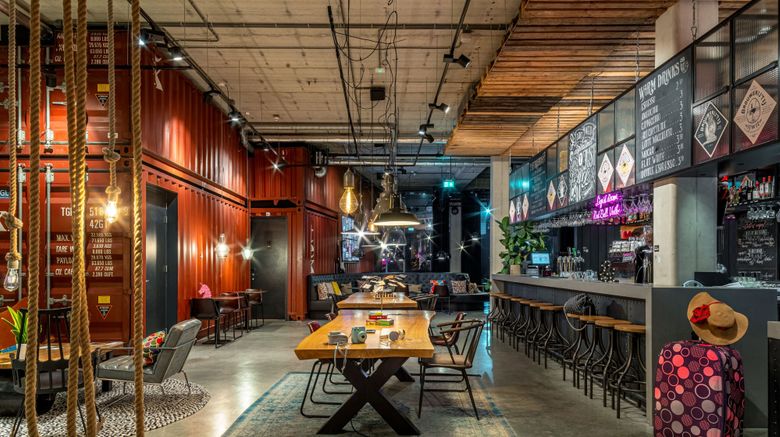 <b>MOXY Amsterdam Houthavens Lobby</b>. Images powered by <a href="https://www.leonardoworldwide.com/" title="Leonardo Worldwide" target="_blank">Leonardo</a>.