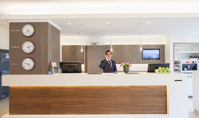 Apartment Hotel Hamburg Mitte Lobby
