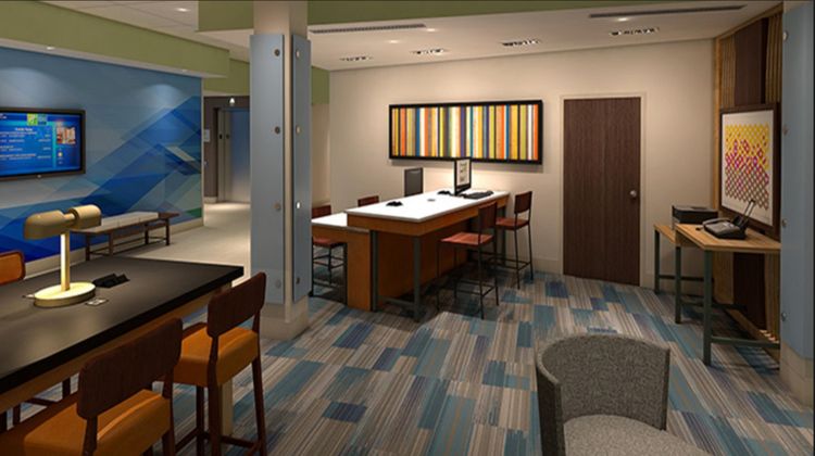Holiday Inn Express and Suites Ripley Lobby