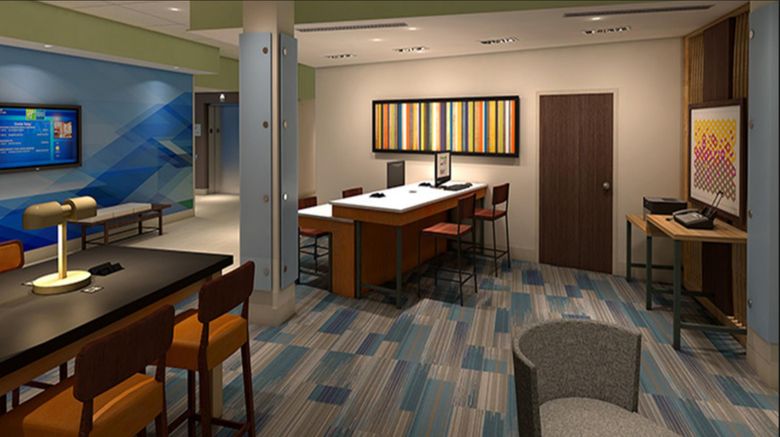 <b>Holiday Inn Express and Suites Ripley Lobby</b>. Images powered by <a href="https://www.leonardoworldwide.com/" title="Leonardo Worldwide" target="_blank">Leonardo</a>.