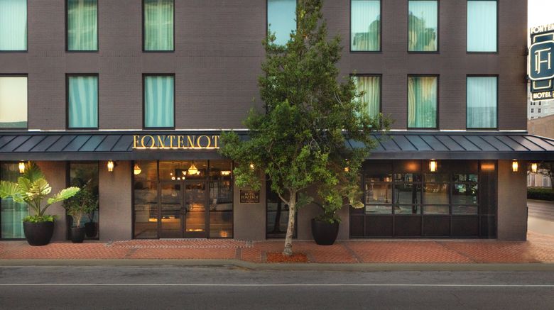 <b>Kimpton Hotel Fontenot Exterior</b>. Images powered by <a href="https://www.leonardoworldwide.com/" title="Leonardo Worldwide" target="_blank">Leonardo</a>.