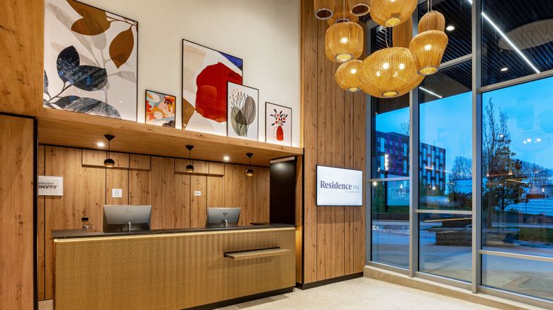 <b>Residence Inn CDG Airport Marriott Lobby</b>. Images powered by <a href="https://www.leonardoworldwide.com/" title="Leonardo Worldwide" target="_blank">Leonardo</a>.