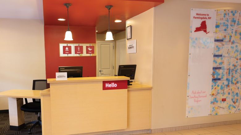 <b>TownePlace Suites Republic Arpt Long Isl Lobby</b>. Images powered by <a href="https://www.leonardoworldwide.com/" title="Leonardo Worldwide" target="_blank">Leonardo</a>.