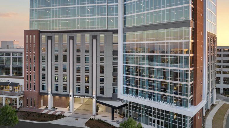 <b>AC Hotel Charlotte Ballantyne Exterior</b>. Images powered by <a href="https://www.leonardoworldwide.com/" title="Leonardo Worldwide" target="_blank">Leonardo</a>.