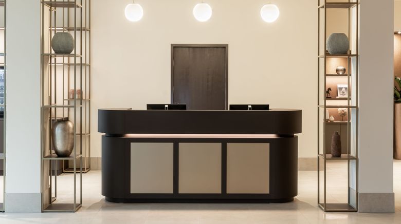 AC Hotel Wuerzburg Lobby. Images powered by <a href="https://www.leonardoworldwide.com" target="_blank" rel="noopener">Leonardo</a>.