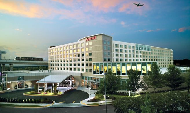 Atlanta Airport Marriott Gateway Exterior
