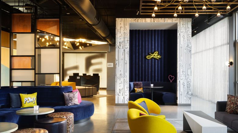 <b>Aloft Knoxville West Lobby</b>. Images powered by <a href="https://www.leonardoworldwide.com/" title="Leonardo Worldwide" target="_blank">Leonardo</a>.
