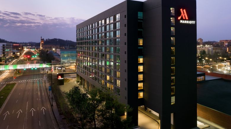 Marriott Knoxville Downtown Exterior. Images powered by <a href="https://www.leonardoworldwide.com" target="_blank" rel="noopener">Leonardo</a>.