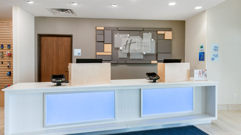 <b>Holiday Inn Express & Suites Wildwood Lobby</b>. Images powered by <a href="https://www.leonardoworldwide.com/" title="Leonardo Worldwide" target="_blank">Leonardo</a>.