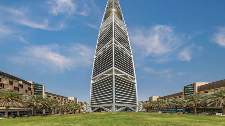 <b>Mandarin Oriental Al Faisaliah Exterior</b>. Images powered by <a href="https://www.leonardoworldwide.com/" title="Leonardo Worldwide" target="_blank">Leonardo</a>.