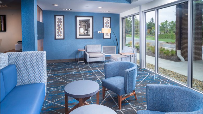 <b>Holiday Inn Express & Suites-City Center Lobby</b>. Images powered by <a href="https://www.leonardoworldwide.com/" title="Leonardo Worldwide" target="_blank">Leonardo</a>.
