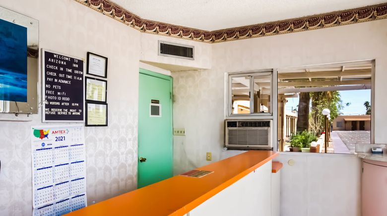 <b>OYO Hotel Yuma AZ Desert Grove Lobby</b>. Images powered by <a href="https://www.leonardoworldwide.com/" title="Leonardo Worldwide" target="_blank">Leonardo</a>.