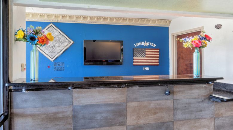 <b>Lonestar Inn & Suites, Erick OK - Hwy 40 Lobby</b>. Images powered by <a href="https://www.leonardoworldwide.com/" title="Leonardo Worldwide" target="_blank">Leonardo</a>.