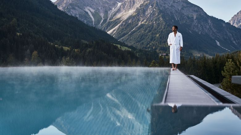 <b>Travel Charme Ifen Hotel Kleinwalsertal Pool</b>. Images powered by <a href="https://www.leonardoworldwide.com/" title="Leonardo Worldwide" target="_blank">Leonardo</a>.