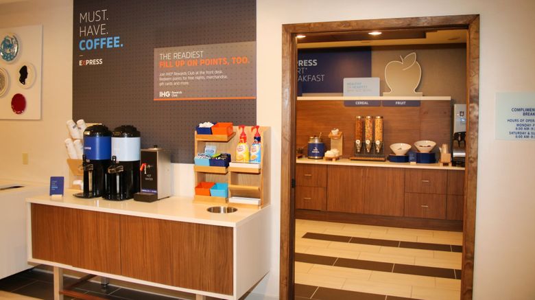 <b>Holiday Inn Express Restaurant</b>. Images powered by <a href="https://www.leonardoworldwide.com/" title="Leonardo Worldwide" target="_blank">Leonardo</a>.
