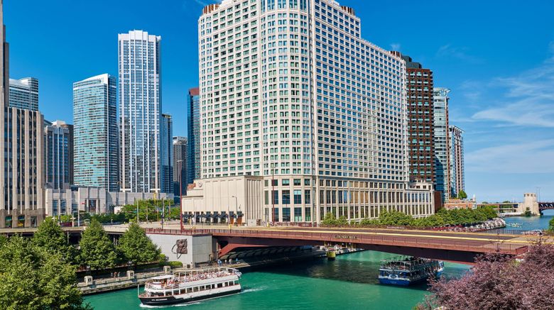 <b>Sheraton Grand Chicago Riverwalk Exterior</b>. Images powered by <a href="https://www.leonardoworldwide.com/" title="Leonardo Worldwide" target="_blank">Leonardo</a>.