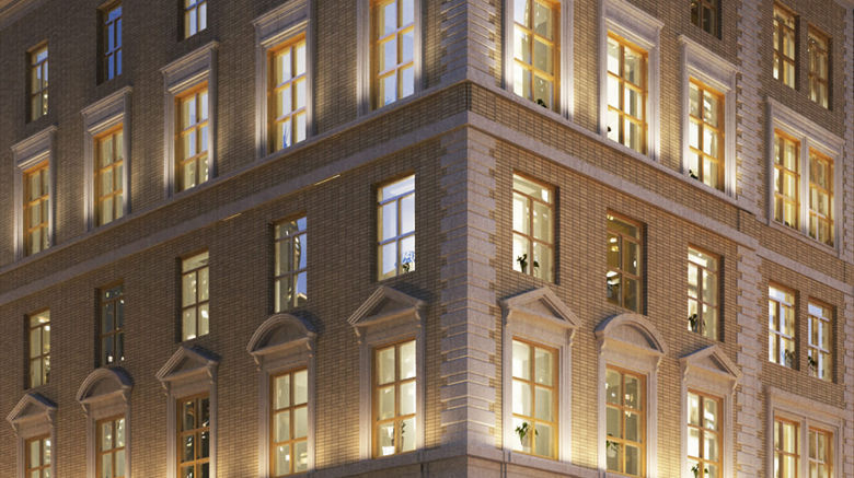 <b>The Fifth Avenue Hotel Exterior</b>. Images powered by <a href=https://www.travelagewest.com/Hotels/New-York-NY/
