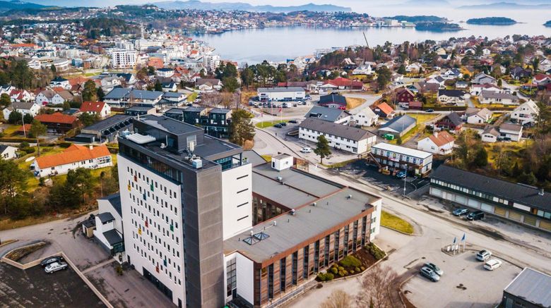 Stord Hotel Exterior. Images powered by <a href="https://www.leonardoworldwide.com" target="_blank" rel="noopener">Leonardo</a>.