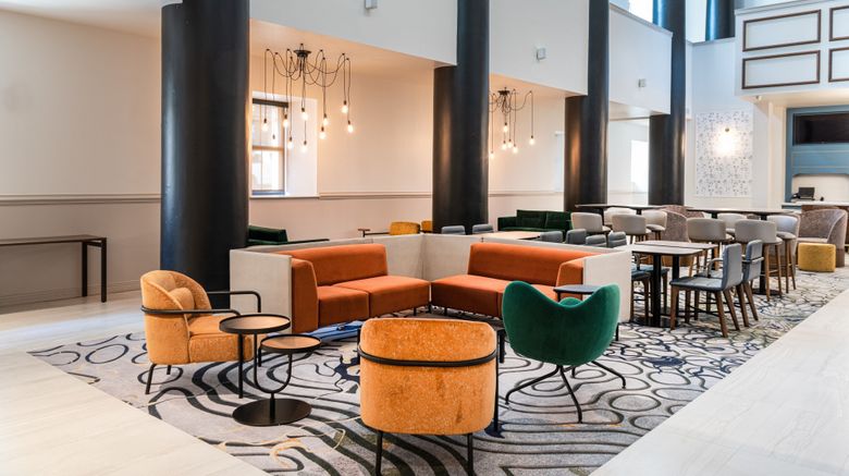 <b>SpringHill Suites Downtown Conv Ctr Area Lobby</b>. Images powered by <a href="https://www.leonardoworldwide.com/" title="Leonardo Worldwide" target="_blank">Leonardo</a>.