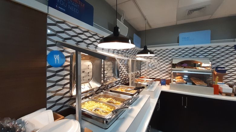 <b>Holiday Inn Express Hotel & Suites Restaurant</b>. Images powered by <a href="https://www.leonardoworldwide.com/" title="Leonardo Worldwide" target="_blank">Leonardo</a>.
