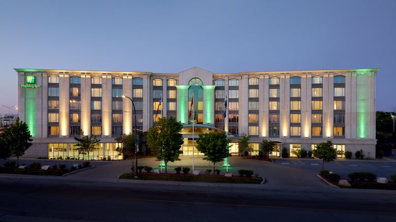 Holiday Inn  and  Suites Montreal Airport Exterior. Images powered by <a href="https://www.leonardoworldwide.com" target="_blank" rel="noopener">Leonardo</a>.