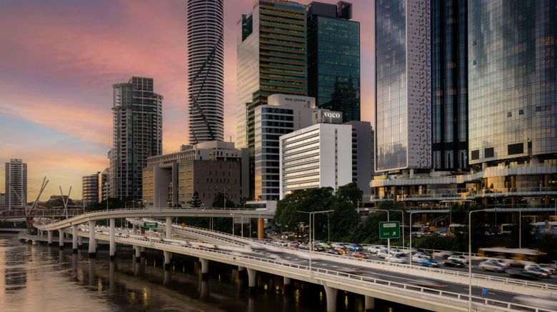 Voco Brisbane City Centre Exterior. Images powered by <a href="https://www.leonardoworldwide.com" target="_blank" rel="noopener">Leonardo</a>.