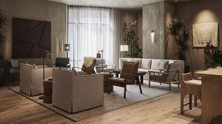 <b>1 Hotel San Francisco Lobby</b>. Images powered by <a href="https://www.leonardoworldwide.com/" title="Leonardo Worldwide" target="_blank">Leonardo</a>.