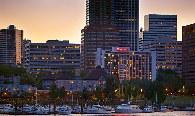 Portland Marriott Downtown Waterfront Exterior