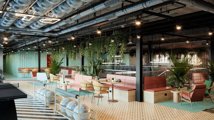 The Social Hub Madrid Lobby