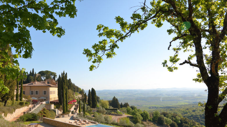 <b>Rosewood Castiglion del Bosco Restaurant</b>. Images powered by <a href=https://www.travelagewest.com/Hotels/Montalcino-Italy/