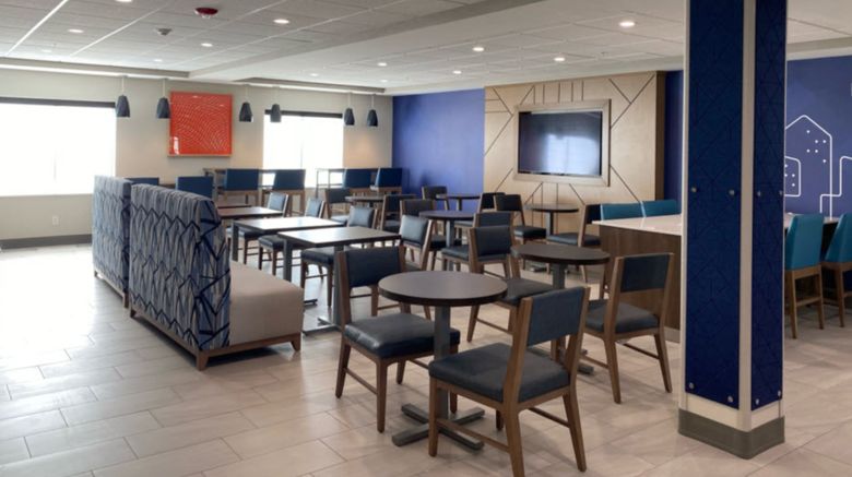 <b>Holiday Inn Express & Suites Restaurant</b>. Images powered by <a href="https://www.leonardoworldwide.com/" title="Leonardo Worldwide" target="_blank">Leonardo</a>.
