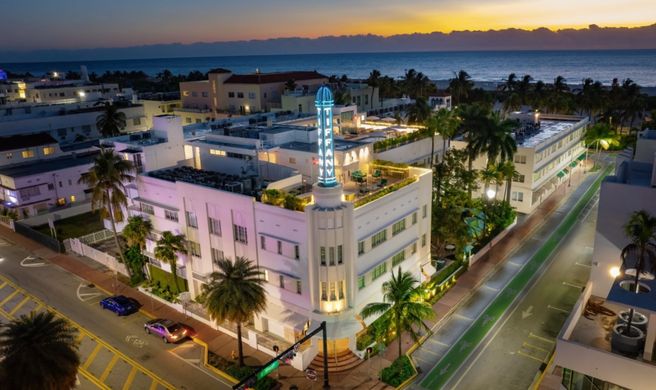 The Tony Hotel South Beach Exterior