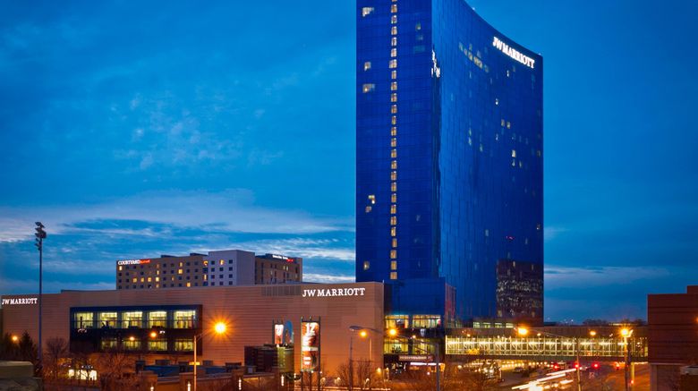 <b>JW Marriott Indianapolis Exterior</b>. Images powered by <a href="https://www.leonardoworldwide.com/" title="Leonardo Worldwide" target="_blank">Leonardo</a>.