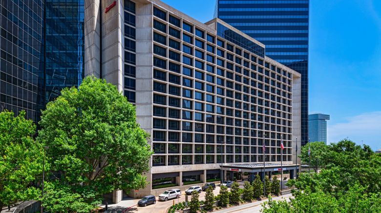 <b>Dallas Marriott Downtown Exterior</b>. Images powered by <a href="https://www.leonardoworldwide.com/" title="Leonardo Worldwide" target="_blank">Leonardo</a>.