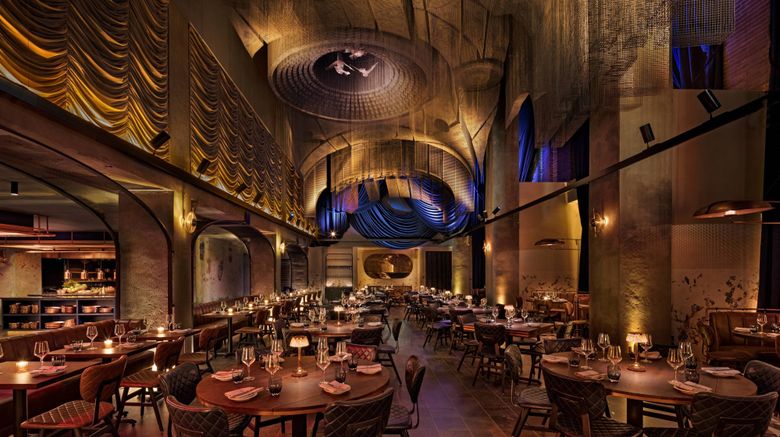 <b>Moxy NYC East Village Restaurant</b>. Images powered by <a href="https://www.leonardoworldwide.com/" title="Leonardo Worldwide" target="_blank">Leonardo</a>.