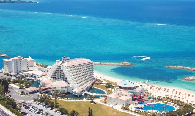 Sheraton Okinawa Sunmarina Resort Exterior