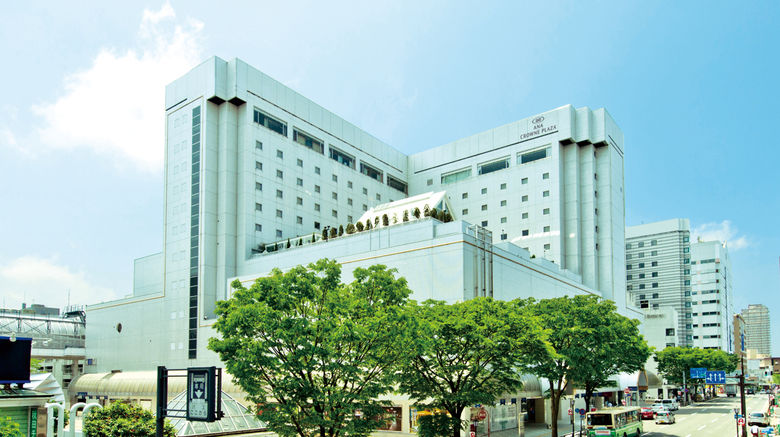 ANA Crowne Plaza Akita Exterior. Images powered by <a href="https://www.leonardoworldwide.com" target="_blank" rel="noopener">Leonardo</a>.