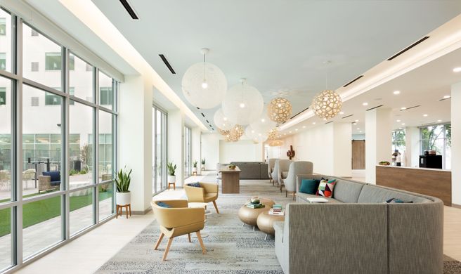 Element Austin at The Domain Lobby
