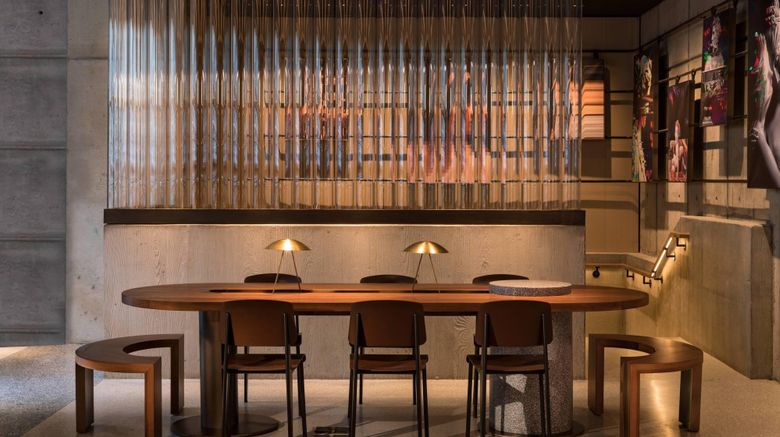 <b>Moxy NYC Chelsea Restaurant</b>. Images powered by <a href="https://www.leonardoworldwide.com/" title="Leonardo Worldwide" target="_blank">Leonardo</a>.